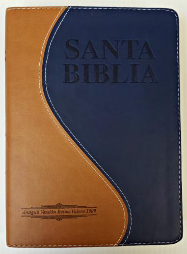 Biblia antigua versi?n Reina Valera 1909 letra grande tama?o Manual