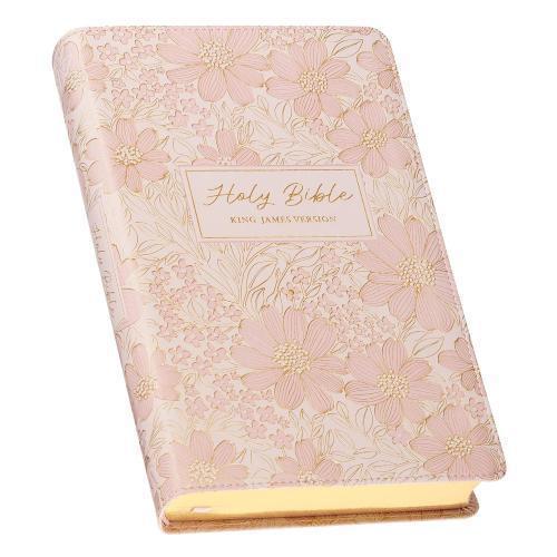 Biblia en Ingles, King James Version, Imitacion Piel, Tamaño Manual, con Indice